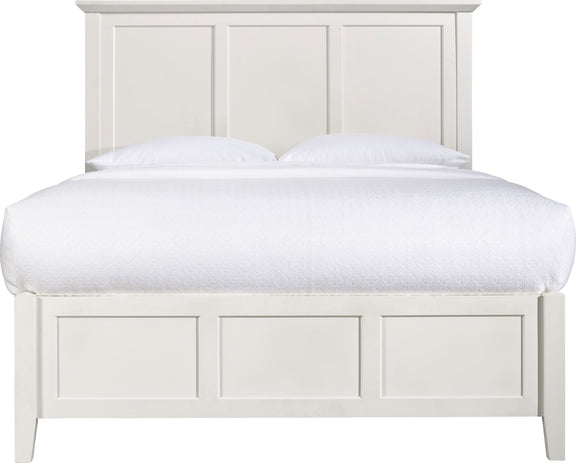 Paragon Queen-size Panel Bed in White