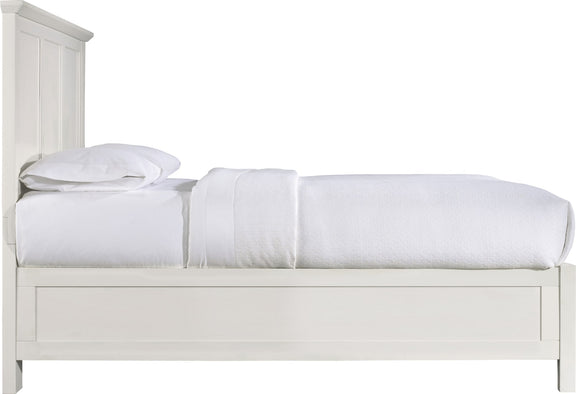 Paragon Queen-size Panel Bed in White
