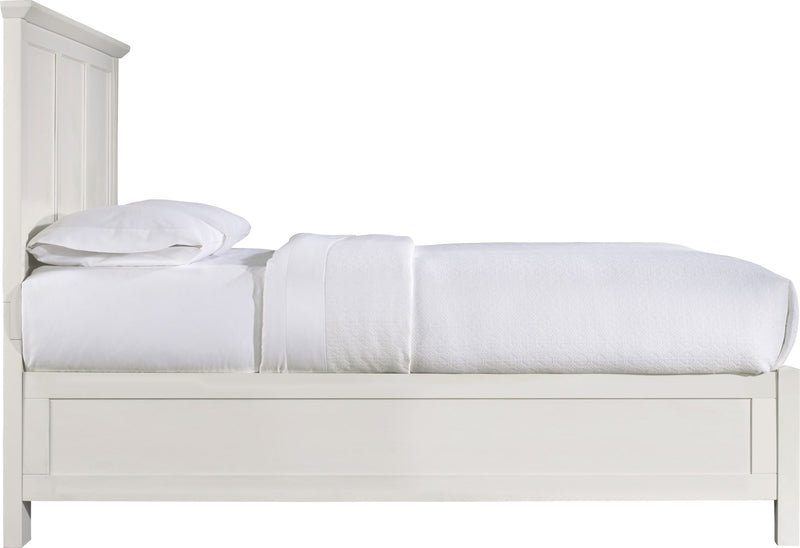 Paragon Queen-size Panel Bed in White