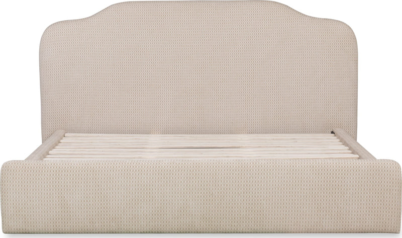 Pasadena Uph QN Bed - Cttg Crm