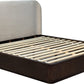 Penny Fluted KG Bed - Ch Ms