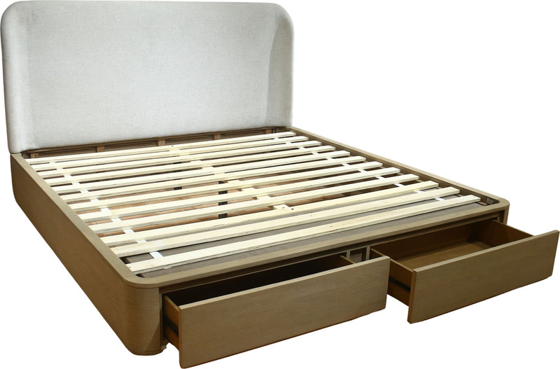 Penny KG Strg Bed - Buff Cream