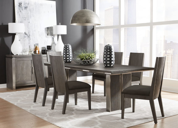 Plata Dining Chair in Thunder Grey