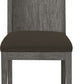 Plata Dining Chair in Thunder Grey
