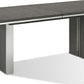 Plata Extension Dining Table in Thunder Grey