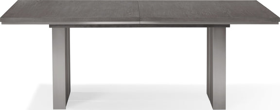 Plata Extension Dining Table in Thunder Grey