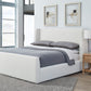 Presley Upholstered Wingback Platform Bed in Cottage Cheese Boucle (2026)