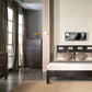 Nevis Twin Size Riva Platform Bed in Espresso