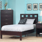 Nevis California King Size Riva Platform Bed in Espresso
