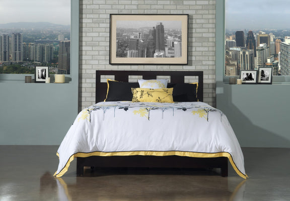 Riva California King-size Platform Storage Bed in Espresso
