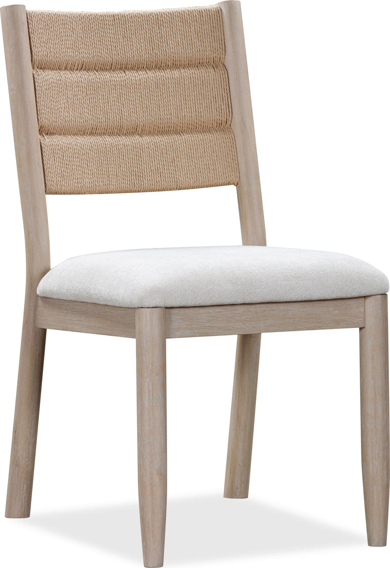 Rockport Danish Cord Dining Chair in Chai