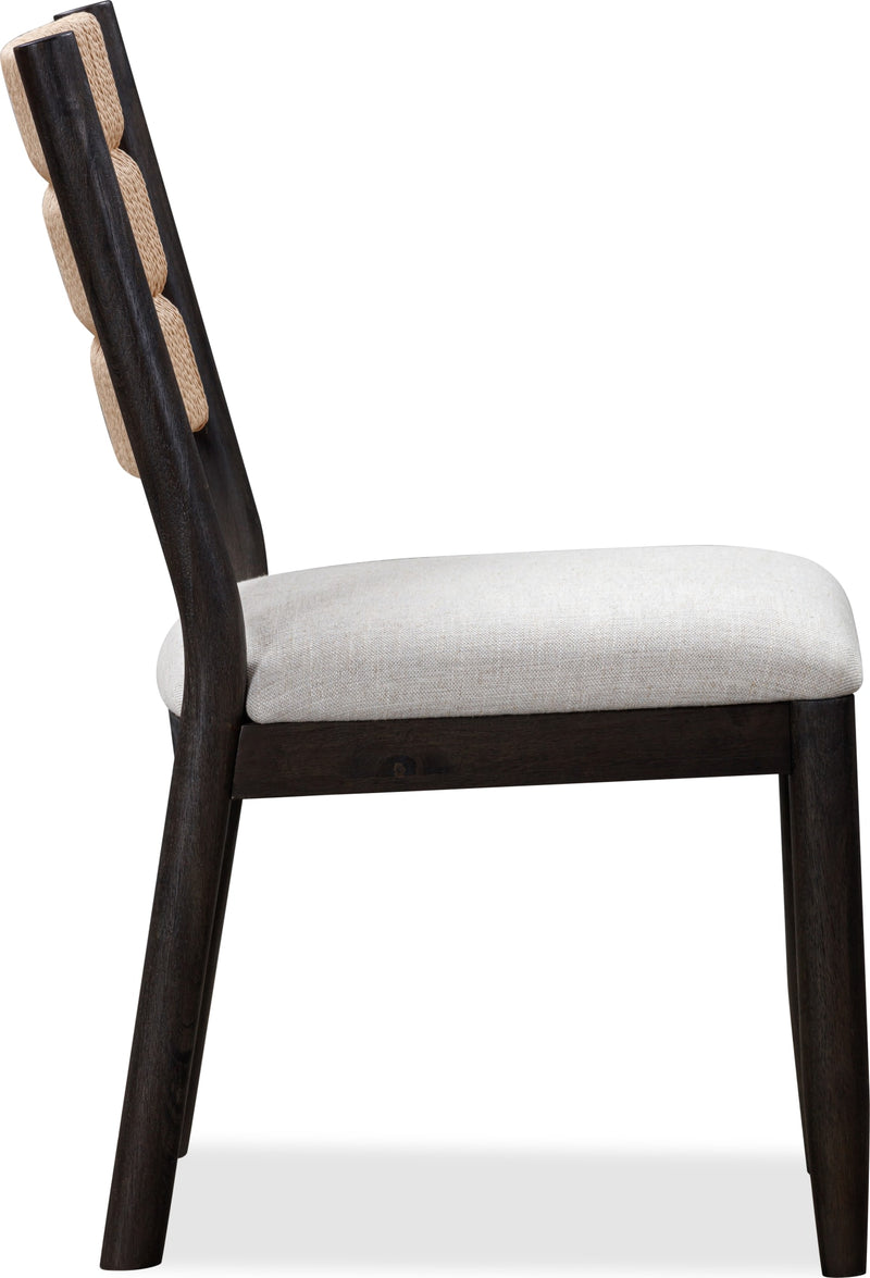 Rockport Danish Cord Dining Chair in Yin