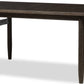 Rockport Double Extension Dining Table in Yin