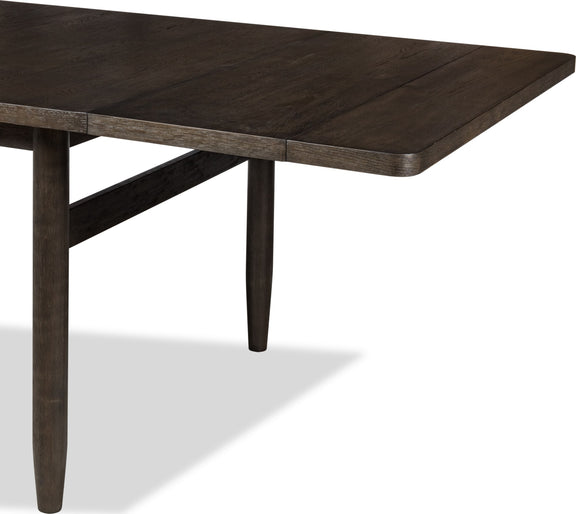Rockport Double Extension Dining Table in Yin