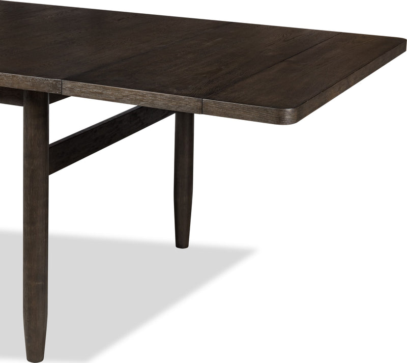 Rockport Double Extension Dining Table in Yin