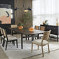 Rockport Double Extension Dining Table in Yin