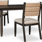 Rockport Double Extension Dining Table in Yin