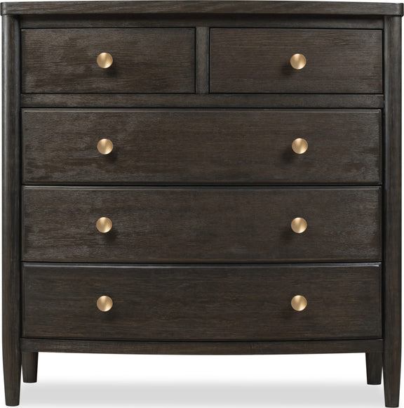Rockport Five Drawer Small Chest in Yin
