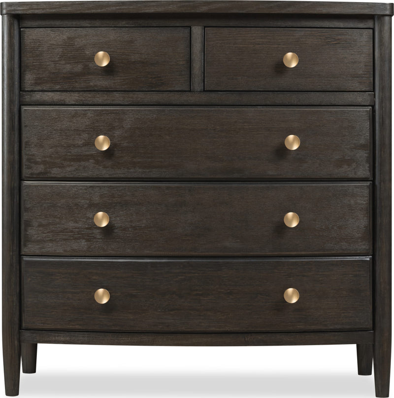 Rockport Five Drawer Small Chest in Yin