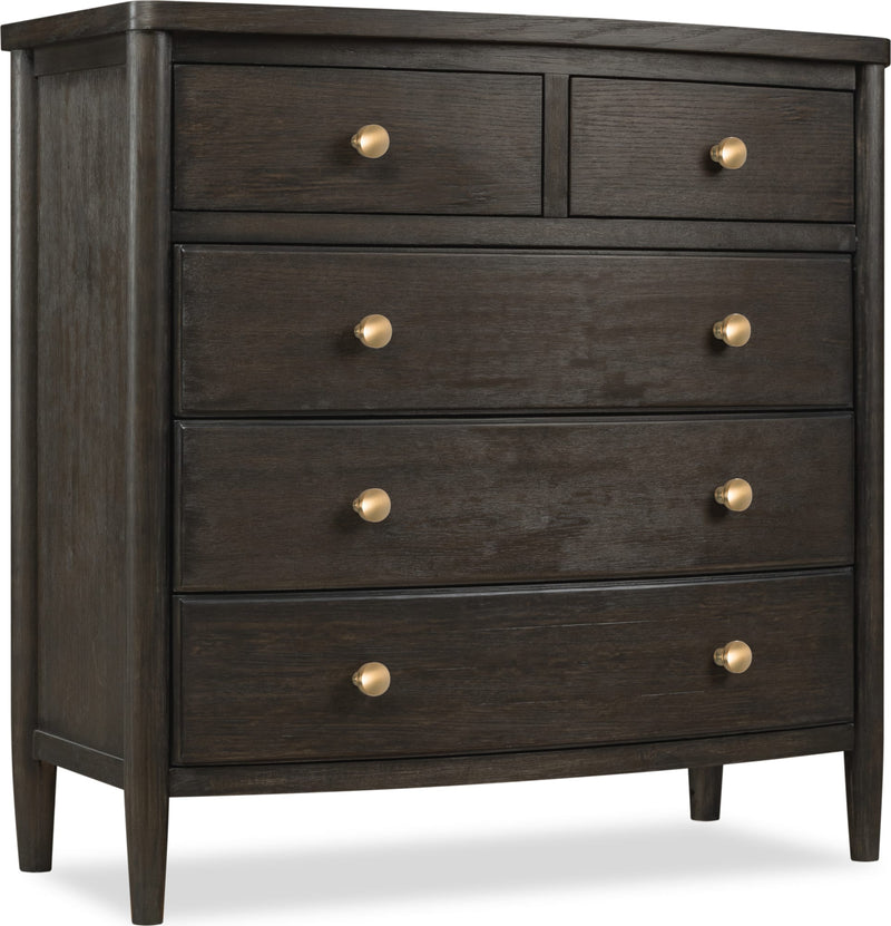 Rockport Five Drawer Small Chest in Yin