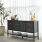 Rockport Four Drawer Two Door Sideboard in Yin