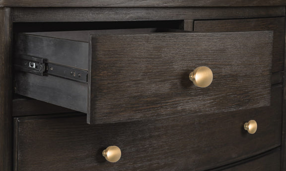 Rockport Four Drawer Two Door Sideboard in Yin