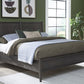 Rockport Oak Wood King-size Platform Bed in Yin