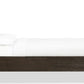 Rockport Oak Wood Queen-size Platform Bed in Yin