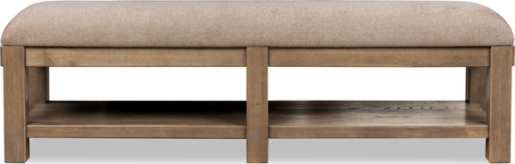 Roycroft Wd/Up Bench - Hvst Wd