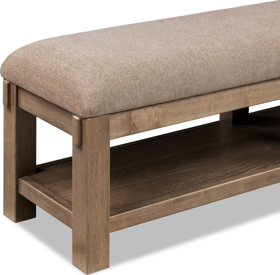 Roycroft Wd/Up Bench - Hvst Wd