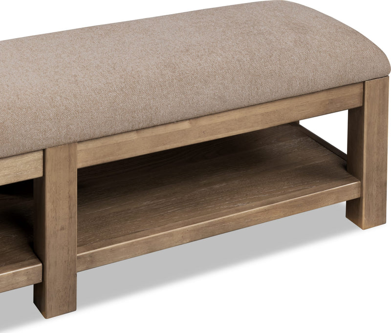 Roycroft Wd/Up Bench - Hvst Wd