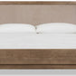 Roycroft Wd/Uph CK Bed - Bn/HW