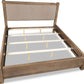 Roycroft Wd/Uph CK Bed - Bn/HW
