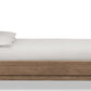Roycroft Wd/Uph KG Bed - Bn/HW