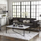 Saxon Console Table in Matte Black