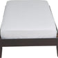 Nevis Queen Size Simple Platform Bed in Espresso