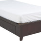 Simple Full-size Platform Storage Bed in Espresso