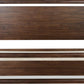 Sol King-size Acacia Wood Platform Bed in Brown Spice