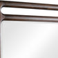 Sol Beveled Glass Wall or Dresser Mirror in Brown Spice
