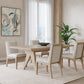 Sumire Ash Wood Rectangular Extension Table in Ginger