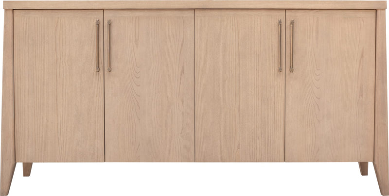 Sumire Four Door Ash Wood Sideboard in Ginger