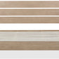 Sumire Queen-size Slatted Ash Wood Platform Bed in Ginger