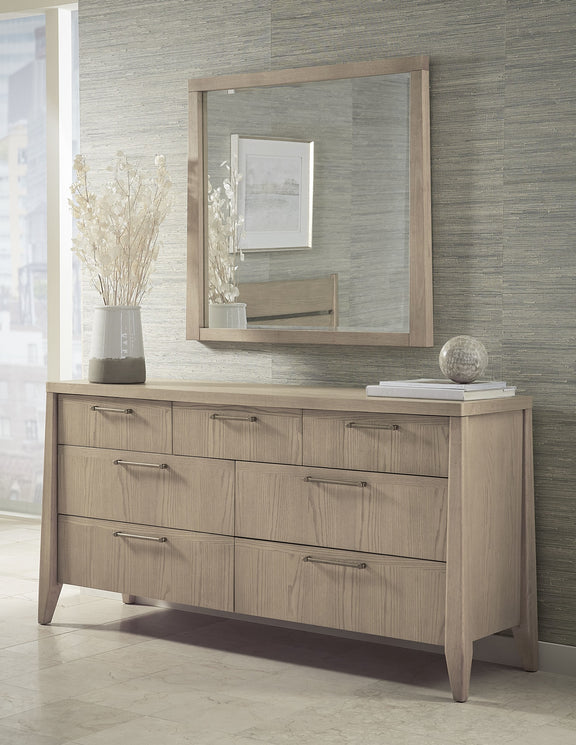 Sumire Wall or Dresser Mirror in Ginger