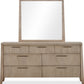Sumire Wall or Dresser Mirror in Ginger