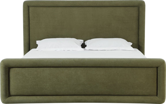 Summit Uph King Bed - Moss