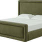 Summit Uph Queen Bed - Moss