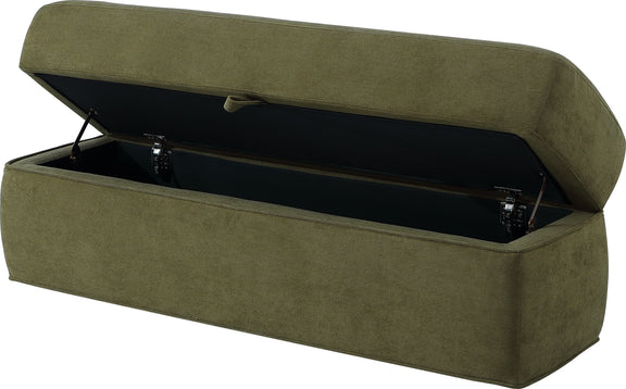 Summit Uph Strg Bench - Moss