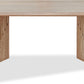 Sumner Double Pedestal Oak Dining Table in Natural