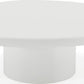 Sven Short Wooden Coffee Table in Rice