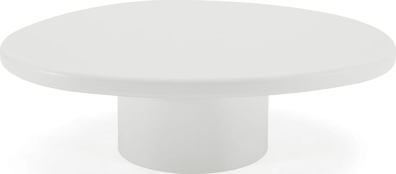 Sven Short Wooden Coffee Table in Rice